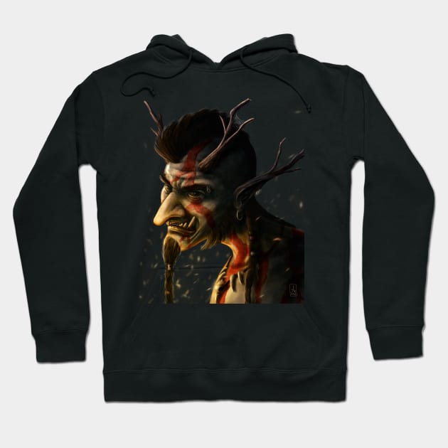 Troll Hoodie by Aranya